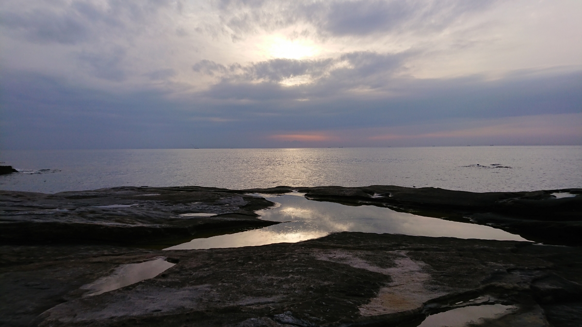 白浜町のフリー写真素材:千畳敷(SO-03Jで撮影)