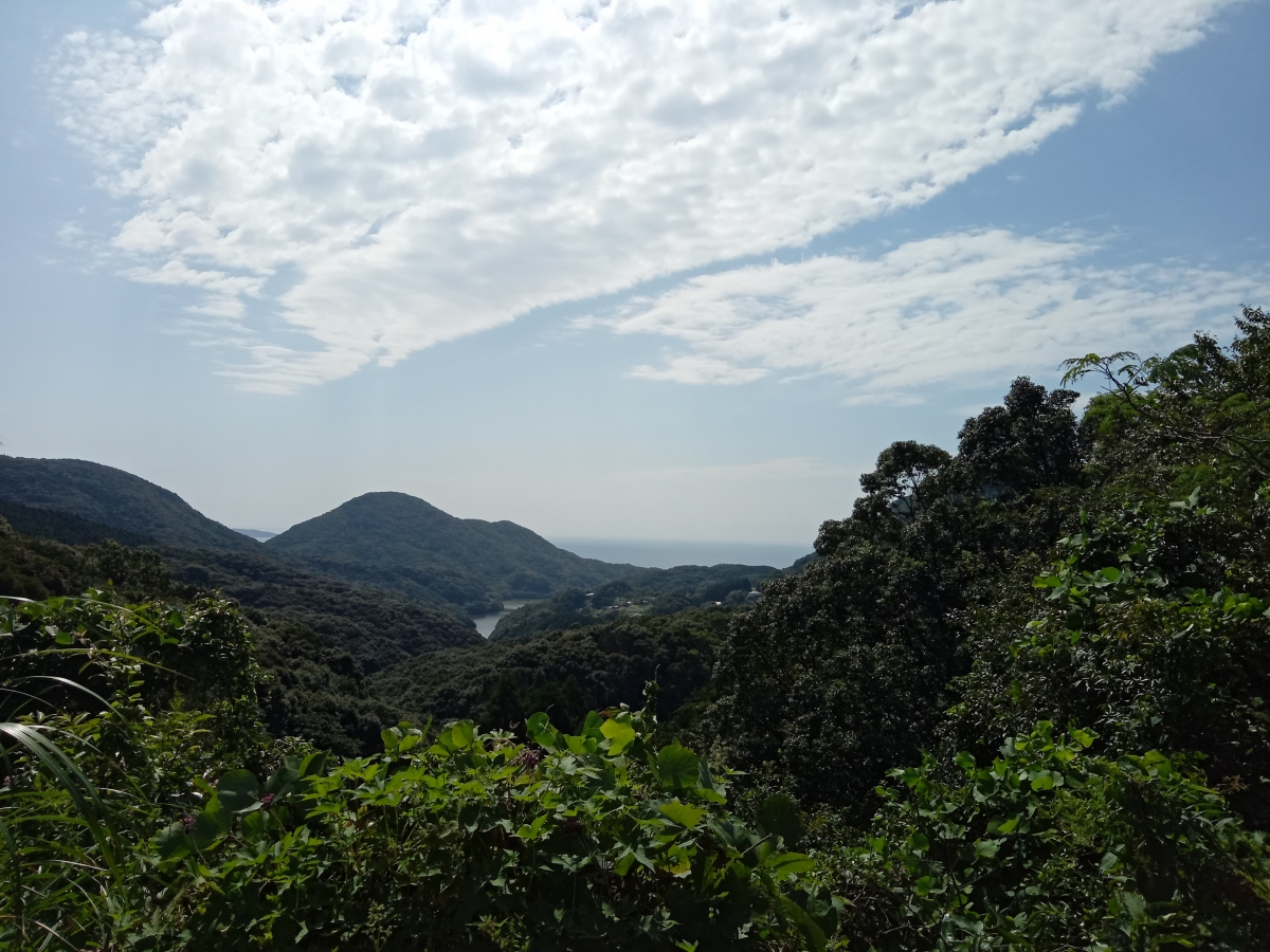 長崎市のフリー写真素材:式見町方面