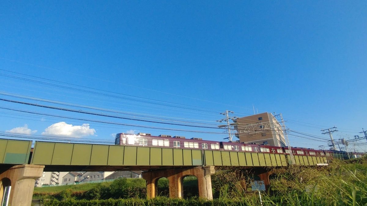 神崎川のフリー写真素材(LG:V20-Proで撮影)