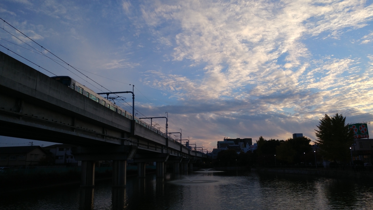 阪和線のフリー写真素材(V20-Proで撮影)
