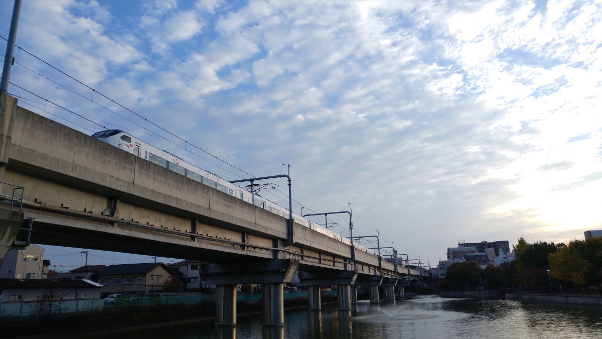 阪和線のフリー写真素材(V20-Proで撮影)
